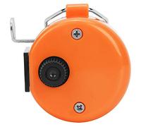 Aoaoy Metal Box/Cover, Small Body, Easy to Use Handheld Counter, Times Record, Variety Colors, for Data Statistics, Conference Attendance, Traffic Flowing (Orange)