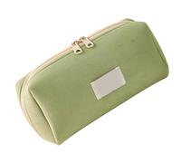 Aoaoy Pencil Case Pencil Bag Bag Large Capacity Green Polyester Zipper with a Sweet Pattern for School Office Iron