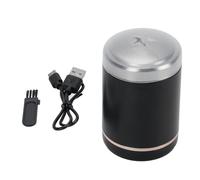 Aoaoy Portable USB Resignable Mini Electric Bart Trimmer Clipper - Ideal for The Beard Beard and Trimming of Men, Black, Black
