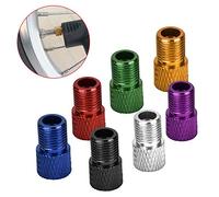 Aoaoy Prestato Presta6 × 6 × 1 7PCs Inflator Prestato Schrader Adapter for Racing Bike Fixes Equipment