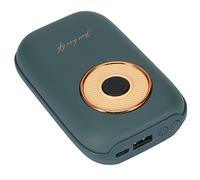 Aoaoy Rapidly Warm Up 5s Hand Warmer, 10000mAh Portable Power Bank, Pocket Size, 8H Continuous Heating with Digital Display, for Outdoor Sports, Camping, Cycling, Skiing (Green)