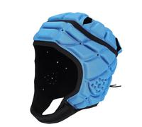 Aoaoy Soft Shell Flag Football Helmet Adjustable EVA Sponge, Rugby Padded Headguards Shell for Soccer Sports, Soft Foam Padded Headgear Breathable for Adults Youth Kids Baseball (S)