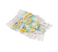 Aoaoy Stretchy Breathable Sunflower Cat Skirt, Acrylic Dog Skirt with Sun Protection for Changing and Traveling, Pet Skirt for Indoor and Outdoor (XS)