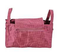 Aoaoy Sturdy, Baby Stroller Organizer, Convenient to Store Feeding Bottle, Diaper Changer, and Phone, with Multiple Compartments, Left for Extraction (Roman Red)
