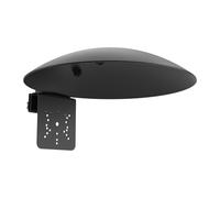 Aobelieve Gutter Mount with Weatherproof Sun/Rain Shield for Eufy SoloCam S340/E30/E42 and 4G LTE Cam S330 - Black