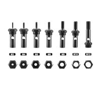 AOBEN 7 PCS Replacement Mandrel, Hand Rivet Nut Tool Accessories, Metric