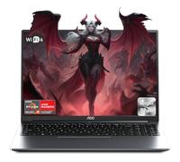 AOC 16.1" Gaming Laptop with AMD Ryzen 7 7735HS Processor up to 4.75 GHz (Compare 13th i7-1370P), 8 Core- 4800MHz 16GB RAM DDR5*2 512GB M.2 SSD,1920*1200 FHD,WiFi 6.0,Radeon 680M GPU, Backlit Keyboard