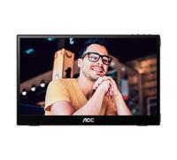Aoc 16T3EA 15.6" Widescreen Ips Wled Black Portable Monitor 1920X1080/4Ms/Usb-C