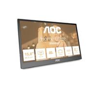 AOC T2 16T3EA computer monitor 39.6 cm (15.6") 1920 x 1080 pixels Full HD Black