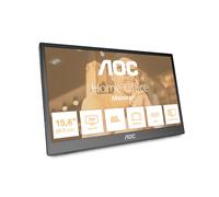 AOC T2 16T3EA computer monitor 39.6 cm (15.6") 1920 x 1080 pixels Full HD Black