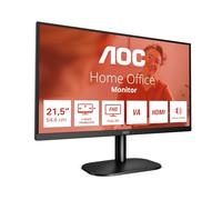 AOC B2 22B2H/EU LED display 54.6 cm (21.5") 1920 x 1080 pixels Full HD Black