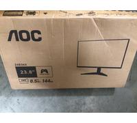 AOC 24B36X 24 Inch FHD Gaming Monitor, 144Hz, IPS, 0.5ms MPRT, Adaptive Sync, HDR10, (1920x1080,HDMI 1x 1.4,DP 1x 1.4) Black