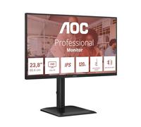 AOC 24E4U 24 Inch FHD Monitor, 120Hz, IPS, 1ms MPRT, Adaptive Sync, HDR Mode, Height Adjustment (1920x1080,HDMI 1x 1.4,DP 1x 1.2, USB Hub) Black