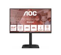 AOC 24E4U 24 Inch FHD Monitor, 120Hz, IPS, 1ms MPRT, Adaptive Sync, HDR Mode, Height Adjustment (1920x1080,HDMI 1x 1.4,DP 1x 1.2, USB Hub) Black