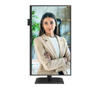 AOC 24P4U 24 Inch FHD Monitor, 120Hz, IPS, 4ms GtG, Adaptive Sync, HDR Mode, Height Adjustment, Speaker, (1920x1080,HDMI 1x 1.4,DP 1x 1.2 USB Hub) Black