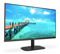 AOC 27B2AM - 27 inch FHD Widescreen Monitor, 4ms, VA Frameless Design, LowBlue Mode, Flicker free, Speakers (1920 x 1080 @ 75Hz, HDMI 1.4 x 1, VGA),Black