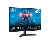 AOC 27B36X 27 Inch FHD Gaming Monitor, 144Hz, IPS, 0.5ms MPRT, Adaptive Sync, HDR10, (1920x1080,HDMI 1x 1.4,DP 1x 1.4) Black