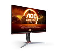 AOC Gaming 27G2SP - 27 Inch FHD Monitor, IPS, 1ms, FreeSync Premium, Gsync Compatible, Height Adjust, Low Input lag, Game modes (1920 x 1080 @@ 165Hz, , 250 cd/m, HDMI 1.4 x 2 / Display Port)