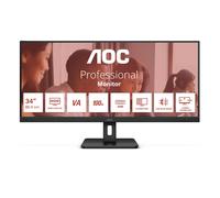 AOC 34" Wide Quad HD 100Hz Professional Computer Monitor (U34E2M)