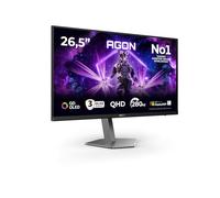 AOC AGON PRO AG276QZD2 computer monitor 67.8 cm (26.7") 2560 x 1440 pixels Quad HD QD-OLED Grey