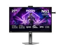 AOC AGON PRO AG276QSG2 computer monitor 68.6 cm (27") 2560 x 1440 pixels Quad HD Black, Grey