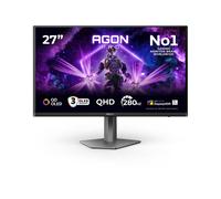 AOC AGON PRO AG276QZD2 computer monitor 67.3 cm (26.5") 2560 x 1440 pixels Quad HD QD-OLED Black, Grey