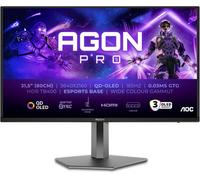 AOC AGON PRO AG326UD 32" QD-OLED 4K 165 Hz 0.03ms Height Adjustable Built in Speakers Gaming Monitor