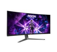 AOC Agon PRO AG346UCD - 34 Zoll WQHD OLED Curved Gaming Monitor, 175 Hz, 0.03 ms, FreeSync Premium Pro, G-Sync comp., HDR400 (3440x1440, 2X HDMI 2.0, 1x DisplayPort 1.4, USB Hub) schwarz