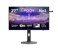 AOC AGP277QKDC 27" USB Hub Gaming Monitor, 540Hz/720Hz dual mode, W-OLED Panel, 0.03ms GtG, HDR500 TB, G-Sync Comp., Height Adjustment, Speakers (2560x1440; 1280x720 HDMI 2x 2.1 DP 1x 2.1) Dark Grey