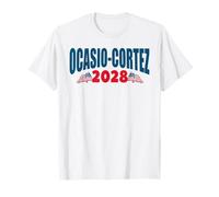 AOC Alexandria Ocasio-Cortez 2028 for President T-Shirt