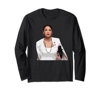 AOC Alexandria Ocasio-Cortez State of The Union SOTU Meme Long Sleeve T-Shirt