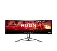 AOC B2 AG493UCX2 computer monitor 124 cm (48.8") 5120 x 1440 pixels Quad HD LED Black