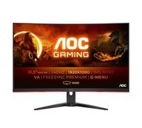 AOC C32G2ZE 31.5" VA Full HD 240Hz 0.5ms Curved Gaming Monitor C32G2ZE/BK [EEK: A]