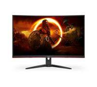 AOC C32G2ZE/BK 31.5" FHD Curved LED Monitor, Aspect Ratio 16:9, Resp Time 1 ms