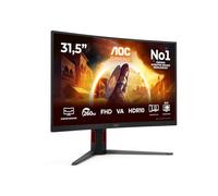 AOC C32G4Z 32 inch FHD Monitor Curved, 260Hz, VA Panel, 4ms GtG, Adaptive Sync, HDR10, FreeSync Prem., Height Adjustment, Speakers, (1920x1080 HDMI 2x 2.0 DP 1x 1.4) Black