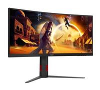 Aoc CU34G4Z 34" Widescreen Va Wled Black Curved Monitor 3440X1440/0.5Ms/2Xhdmi/D