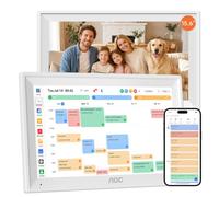 AOC Digital Calendar Wall Touch Screen, 15.6" Smart Electronic Wall Planner | No Subscription Family Dashboard, Sync iCloud Outlook, Chore Chart, Great for Family Schedules, Meal Planner, Rewards