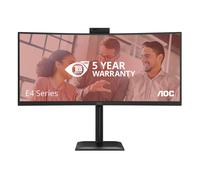 AOC E4 CU34E4CW 34" UltraWide Quad HD Monitor
