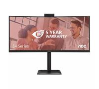AOC E4 CU34E4CW computer monitor 86.4 cm (34") 3440 x 1440 pixels UltraWide Q...