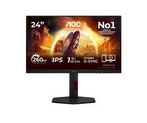 AOC G4 24G4ZR computer monitor 60.5 cm (23.8") 1920 x 1080 pixels Full HD LED Black, Red