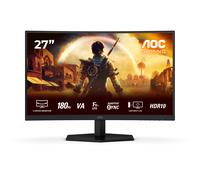 AOC G4 C27G42E 27" Curved Full HD 180Hz 0.5ms Gaming Monitor with Speakers