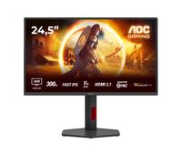 AOC G4 Q25G4SR 25" IPS Quad HD 300Hz 0.3ms Height Adjustable Built-In Speakers Gaming Monitor