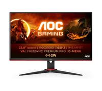 AOC 24G2SAE/BK computer monitor 60.5 cm (23.8") 1920 x 1080 pixels Full HD Black, Red