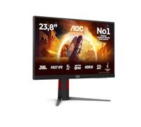 AOC 24G4HA - 24 inch Full HD Gaming Monitor, Fast IPS, 200Hz, 1ms, G-Sync comp, HDR10, Height Adjust (1920x1080, 2x HDMI 2.0, 1x DisplayPort 1.4)