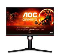 AOC G3 25G3ZM/BK computer monitor 62.2 cm (24.5") 1920 x 1080 pixels Full HD Black, Red