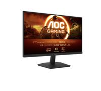 AOC Gaming 27G15N, 27-inch Full HD Monitor, 180 Hz, Fast VA, 1 ms, Adaptive Sync, HDR10, Low Input Lag (1920x1080, HDMI 2.0, DisplayPort 1.4)