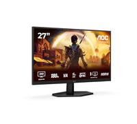 AOC Gaming Q27G42XNE - 27 inch Quad HD monitor, 180 Hz, 1 ms, FreeSync Prem., HDR10 (2560x1440, 2x HDMI 2.0, 1x DisplayPort 1.4) black