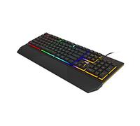 AOC GK200 Gaming Keyboard - PC Keyboard with English layout, 25 anti-ghosting keys, 25 N-key rollover and 1.8 m cable