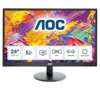 AOC M2470SWH LED display 59.9 cm (23.6") 1920 x 1080 pixels Full HD Black
