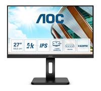 AOC P2 U27P2 LED display 68.6 cm (27") 3840 x 2160 pixels 4K Ultra HD Black